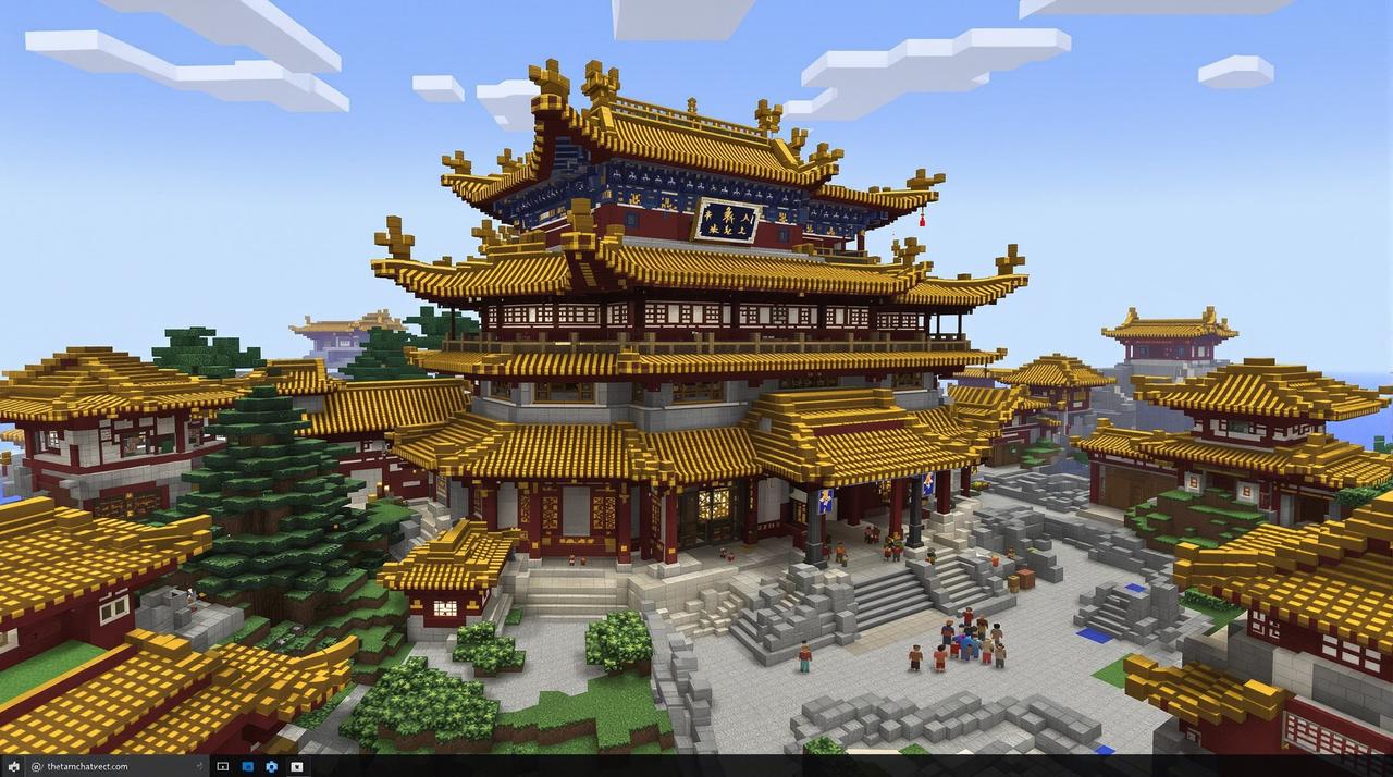 MC创作模式 - 建造紫禁城 - 方块建筑师 - 国产视频网直播 国产视频网直播 - MC创作模式 - 建造紫禁城